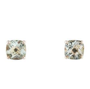 Tiffany Prasiolite Sparkler Earrings